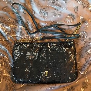 Sequin Juicy Over the Should purse
